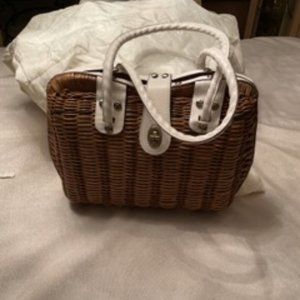 Patricia Nash Wicker Purse